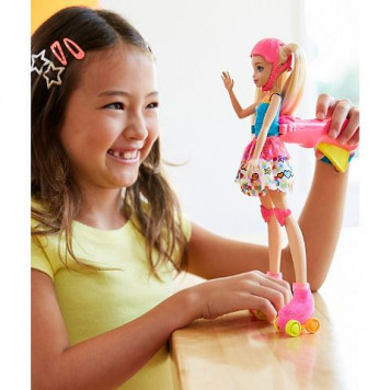 Игра MATTEL Barbie ™ Video Game Hero - Skating Doll  (DTW17)-6